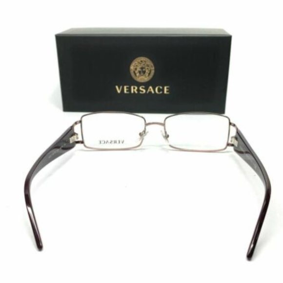 Versace Women\'s Purple Rectangle Eyeglasses!